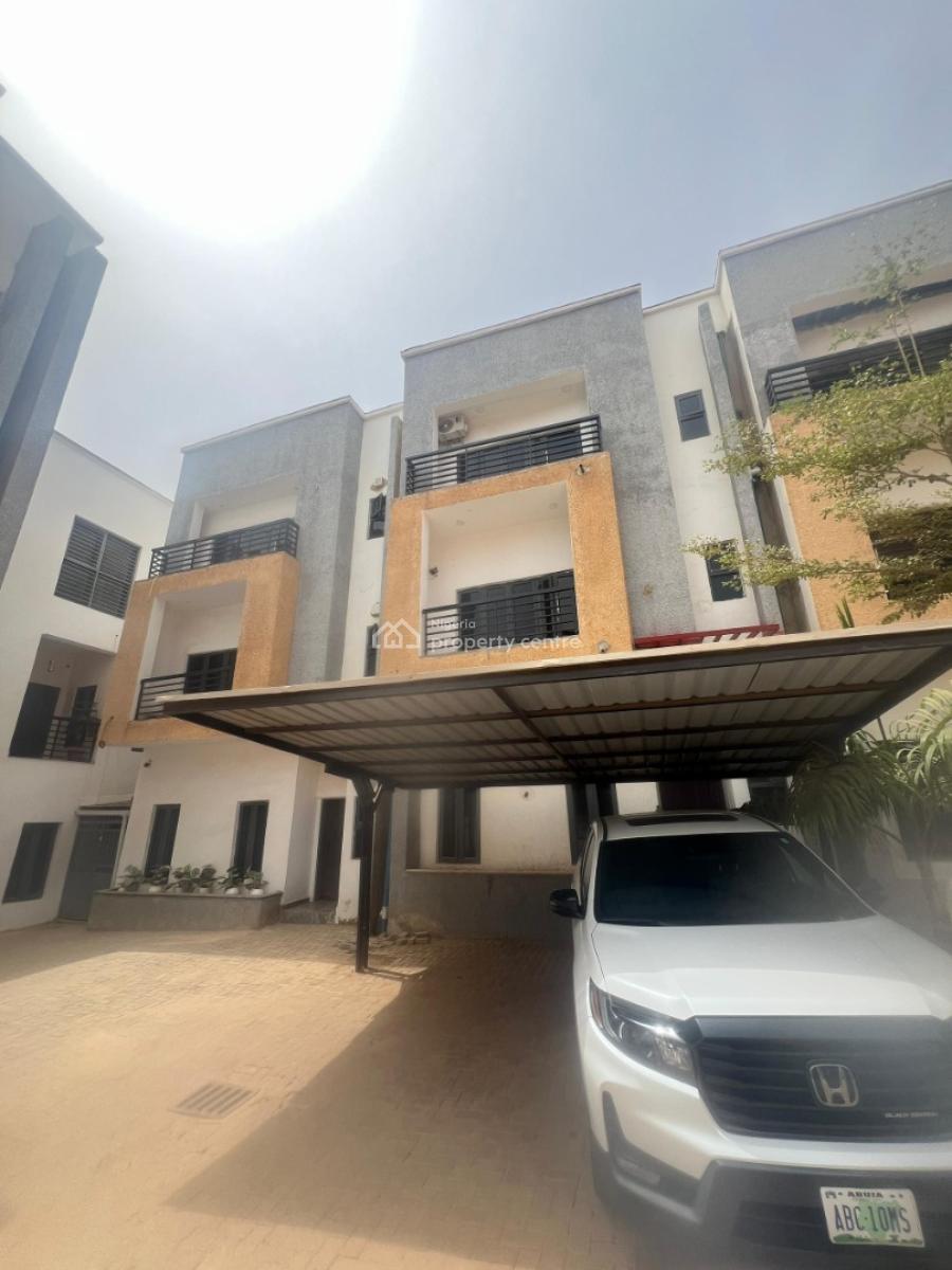 Sweet 4 Bedroom Terrace Duplex, Guzape Ofd Nasir El Rufai, Guzape District, Abuja, Terraced Duplex for Rent