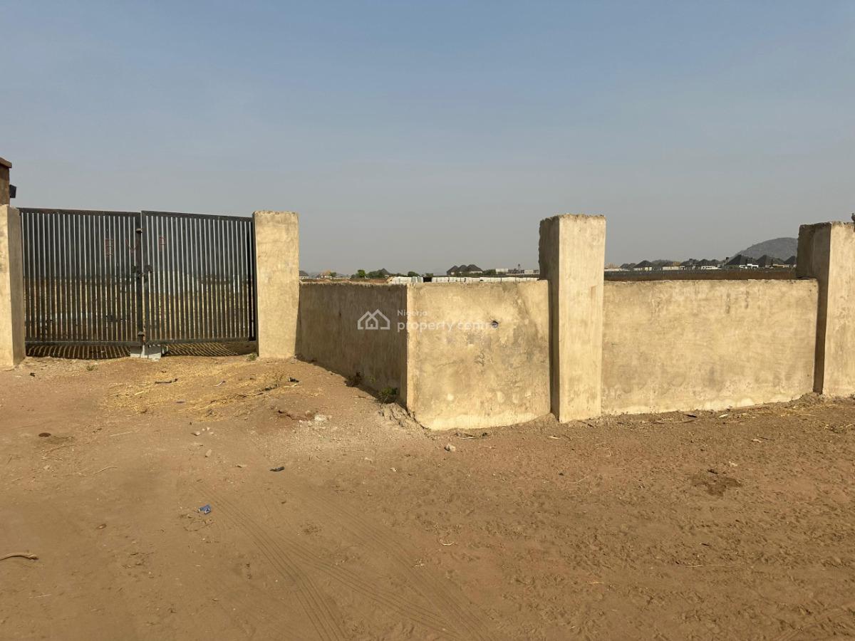 500sqm Plot for a 5 Bedroom Fully Detached Duplex with Separate Bq, Behind Philomath University, Kuje, Abuja, Residential Land for Sale