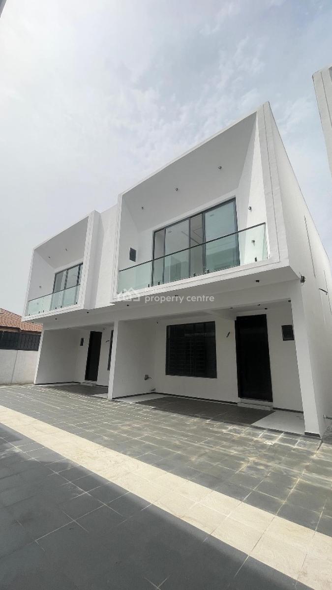 a Well Designed   4 Bedroom Semi Detached  with Bq, Ikota, Lekki, Lagos, Semi-detached Duplex for Sale