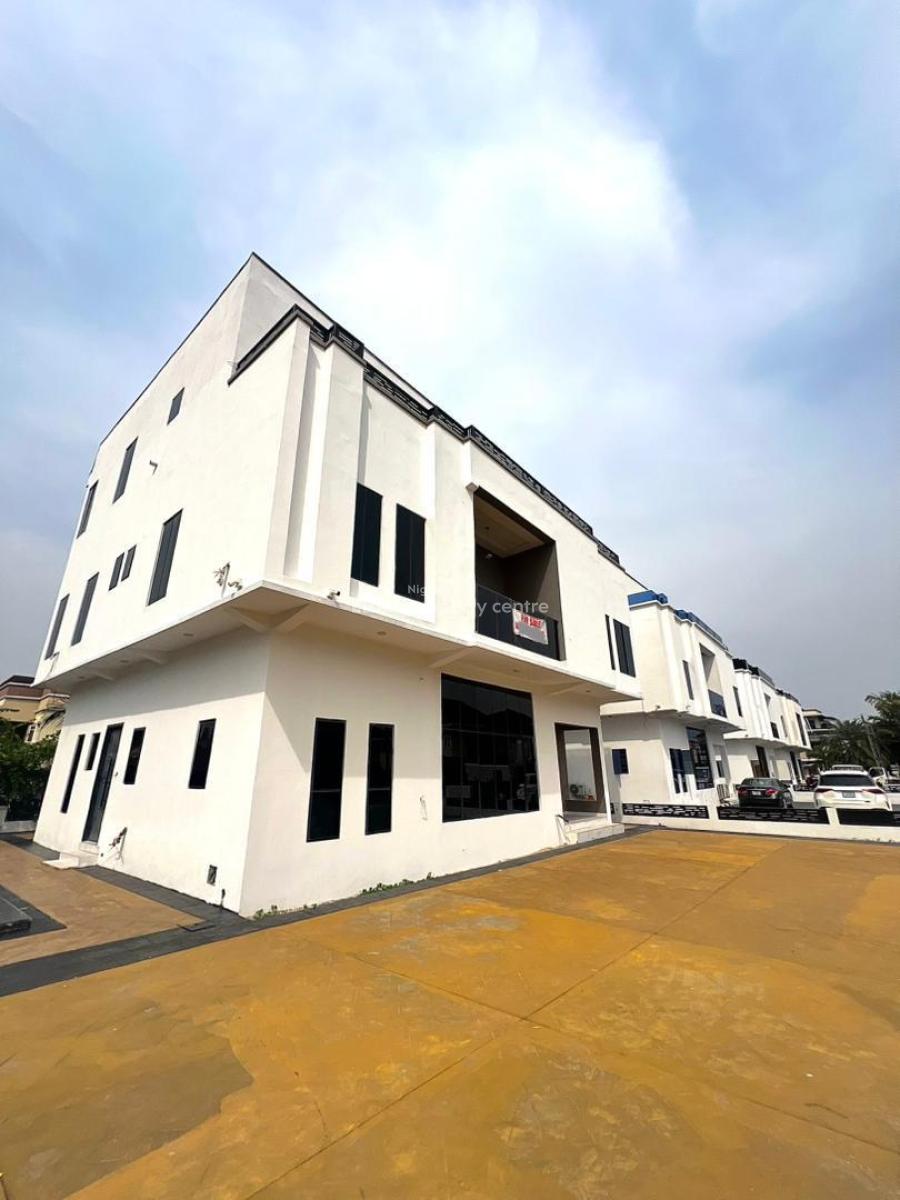 Lovely 5 Bedroom Duplex with a Bq with a Secured Neighborhood, Osapa, Lekki, Lagos, Detached Duplex for Sale
