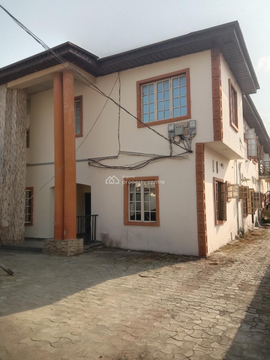 Standard Shared Apartments Upstairs, at Unity Estate Badore Road, Ajah, Lagos, Self Contain (single Rooms) for Rent