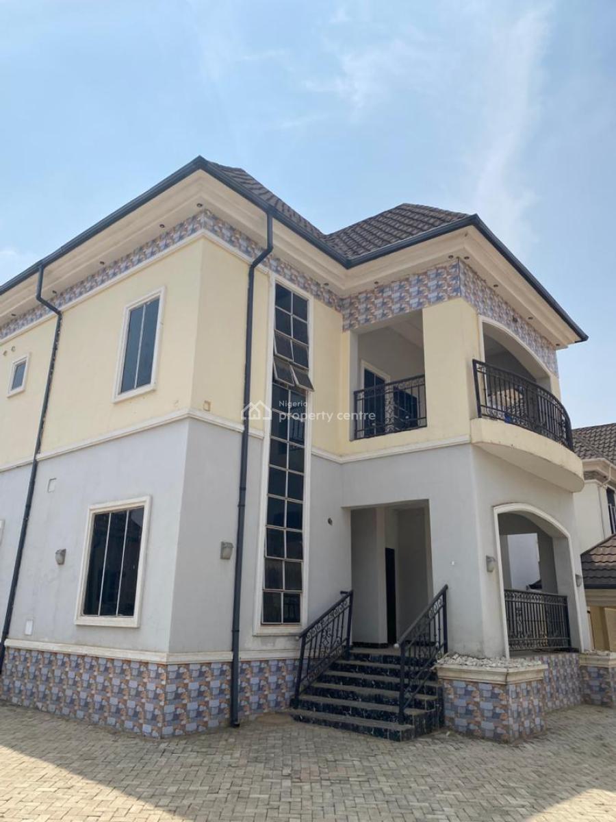 Newly Built 5 Bedroom Detached Duplex + Self Contained Bq, in a Secured Estate By Redeemers Estate, Lugbe District, Abuja, Detached Duplex for Rent