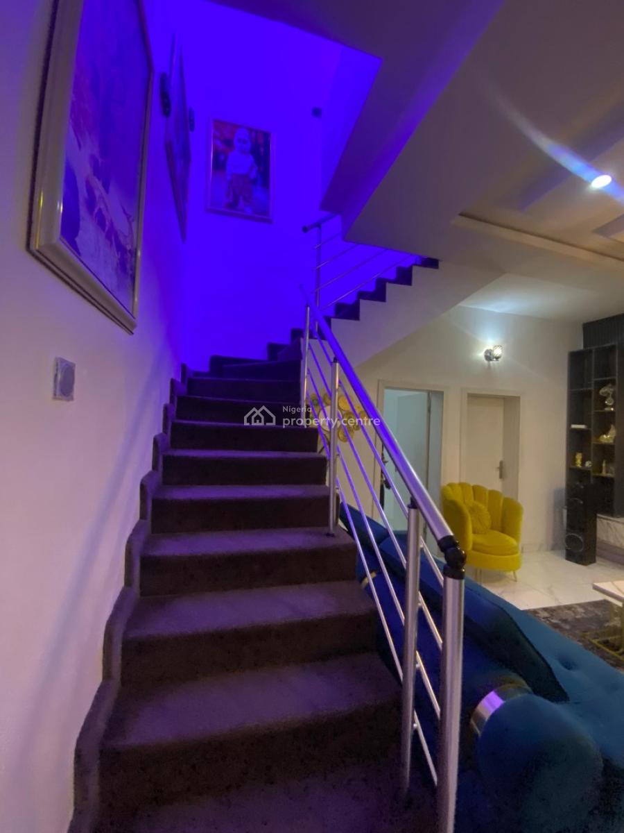 Fully Furnished, Servuced  3 Bedeoom Terrace Duplex., Ikota, Lekki, Lagos, Terraced Duplex for Rent