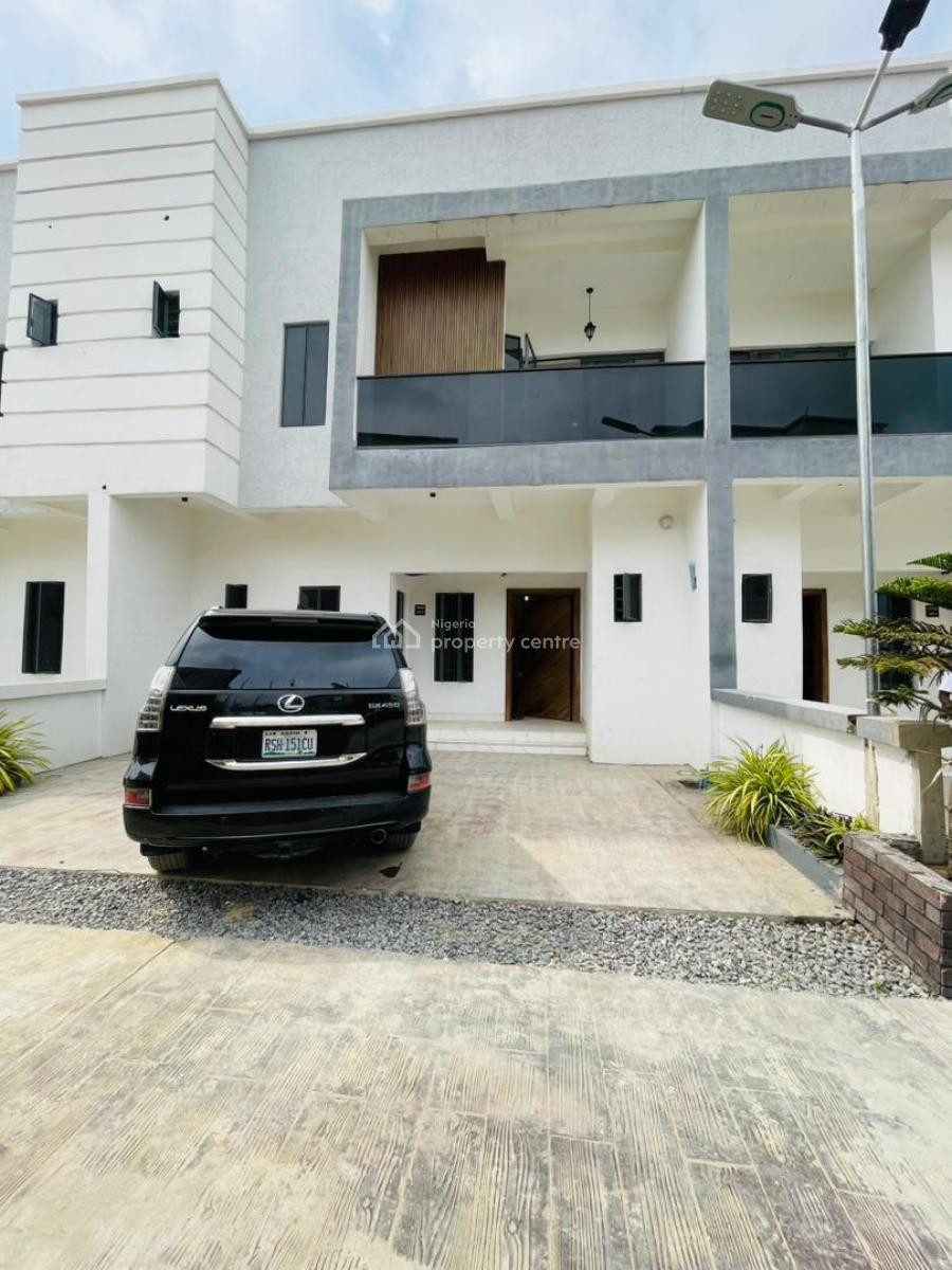 4 Bedroom Terrace Duplex, Sangotedo, Ajah, Lagos, Terraced Duplex for Sale
