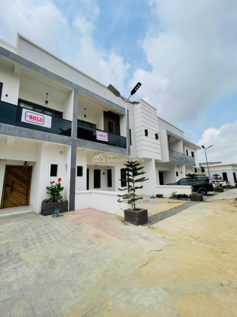 4 Bedroom Terrace Duplex, Sangotedo, Ajah, Lagos, Terraced Duplex for Sale