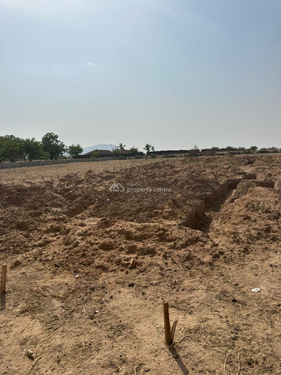 1000sqm Plot Suitable for 6 Units of 3-bedroom Block of Flats Or Commercial, Behind Philomath University, Kuje, Abuja, Residential Land for Sale