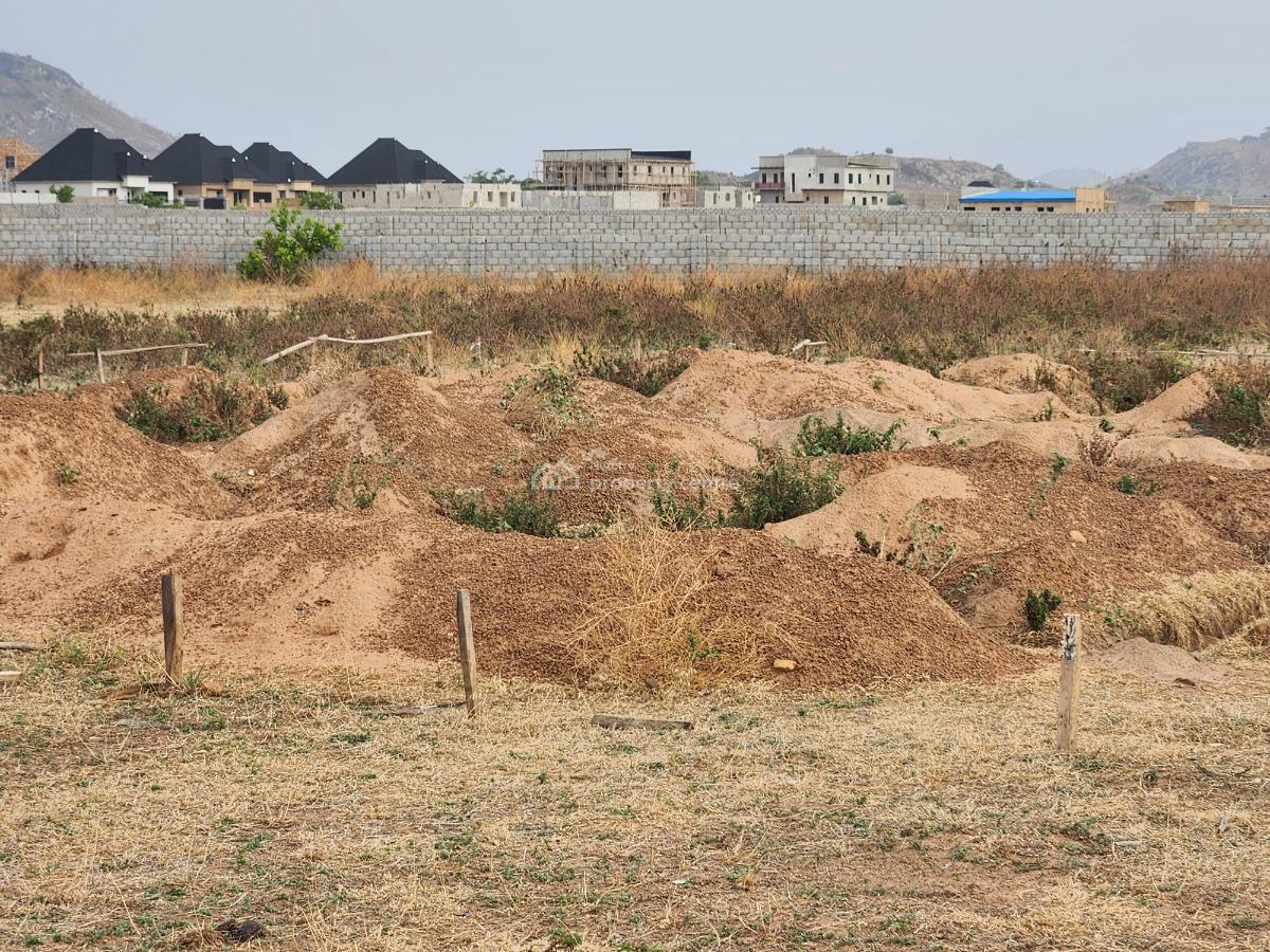 1000sqm Plot for 6 Units of 3-bedroom Block of Flats, Behind Philomath University, Kuje, Abuja, Residential Land for Sale