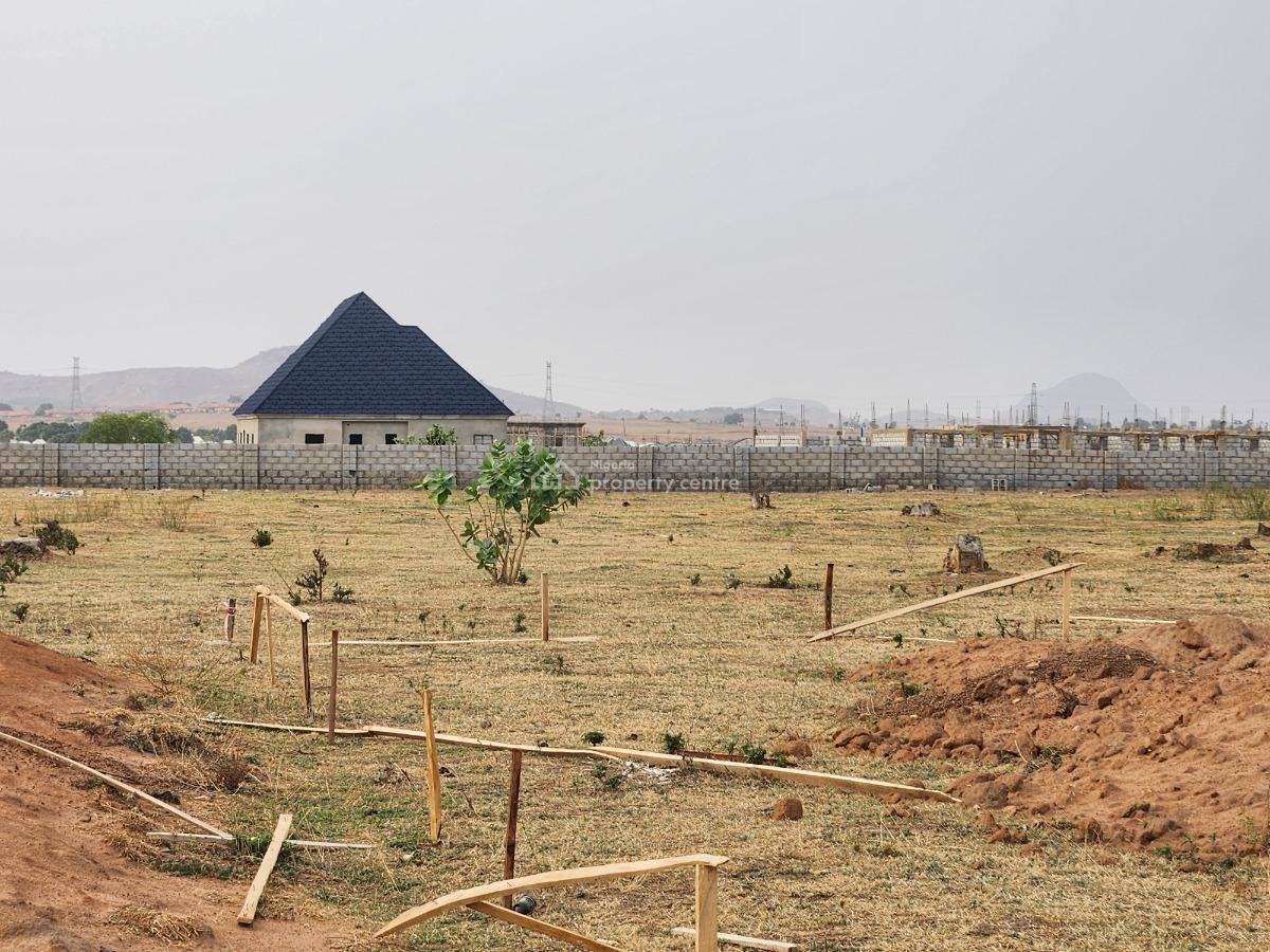 1000sqm Plot for 6 Units of 3-bedroom Block of Flats, Behind Philomath University, Kuje, Abuja, Residential Land for Sale
