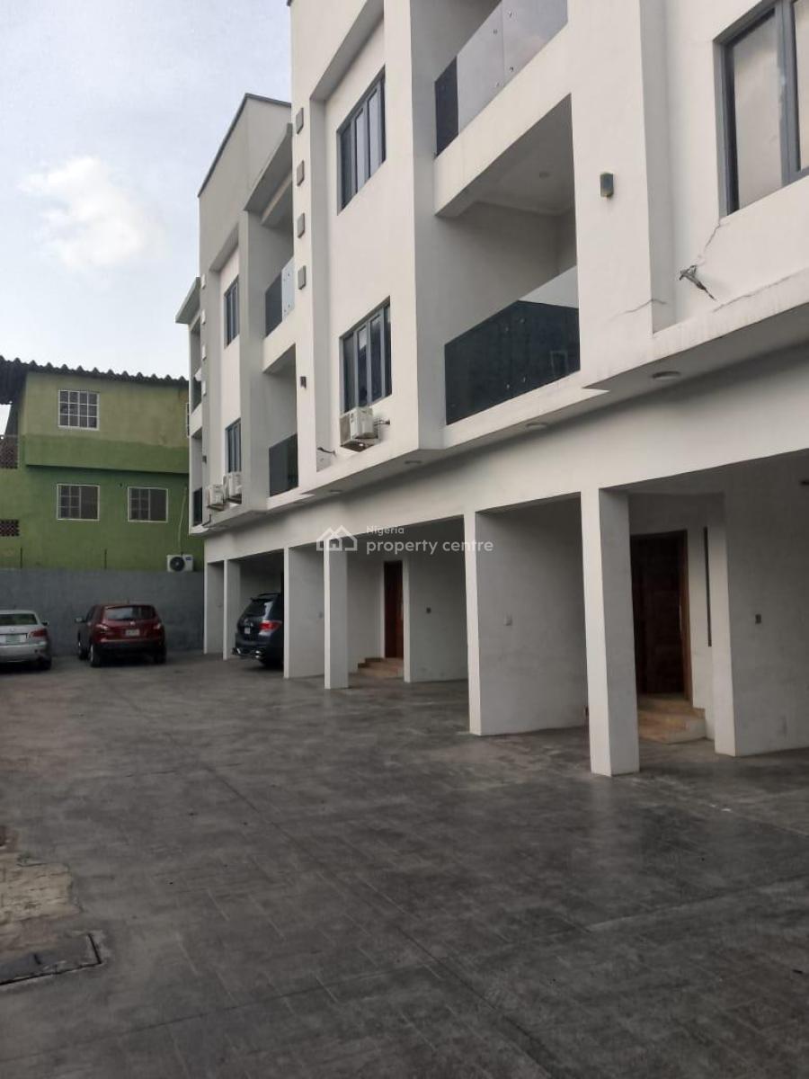 Spacious and Lovely Fully Furnished 4 Bedroom Terrace Duplex with Bq, Salvation Road , Opebi, Ikeja, Lagos, Terraced Duplex for Rent