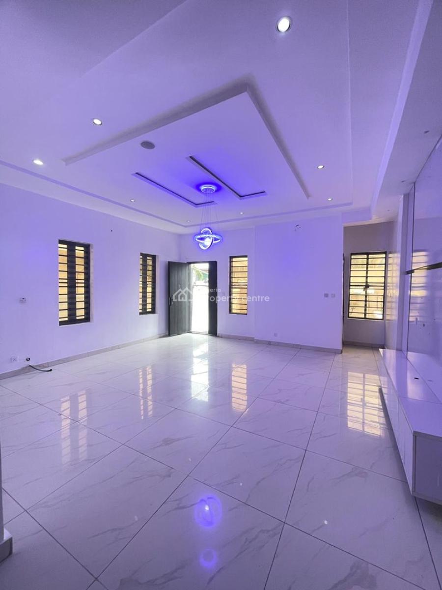 4 Bedroom Semi Detached Duplex in a Secured Estate, Chevron, Lekki, Lagos, Semi-detached Duplex for Rent