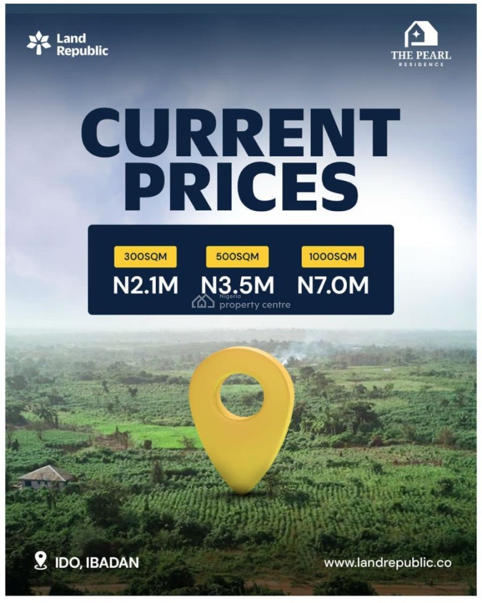 Invest in Genuine Affordable Land, Pearl Residence, Ido,, Ibadan, Oyo, Residential Land for Sale