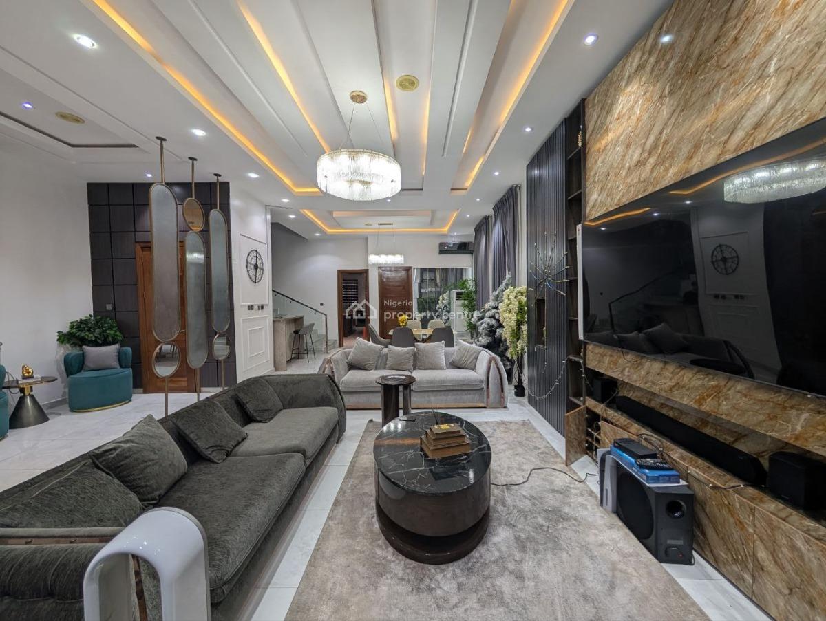 Fully Furnished 5 Bedroom Detached Duplex with Swimming Pool, Megamound Estate, Ikota, Lekki, Lagos, Detached Duplex for Sale