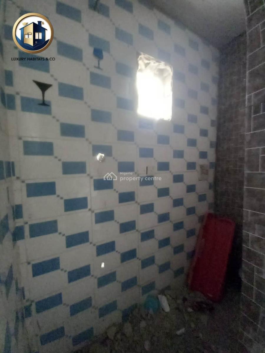 Self-contained Under Renovation, Atlantic View Estate, Alpha Beach Road, Lekki, Lagos, Self Contain (single Rooms) for Rent