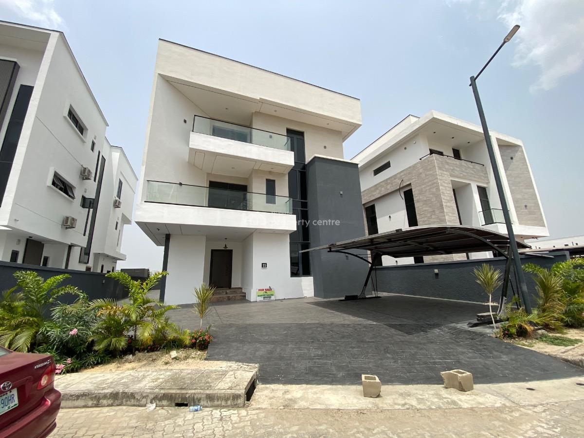 Exclusive 5 Bedroom Self Compound with Pool, Gym, Cinema, Hampton Bay Estate, Ikate Elegushi, Lekki, Lagos, Detached Duplex for Sale