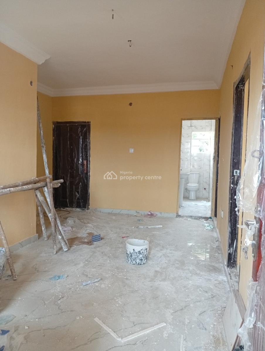 Newly Built 2 Bedroom Ensuite with Pop Wardrobe Kitchen Cabinet, Close to Jimoh Bus Shasha Road and Vulcanizer Bus Stop Shasha/akowonjo, Alimosho, Lagos, Flat / Apartment for Rent