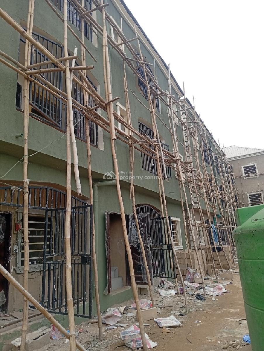 Newly Built 2 Bedroom Ensuite with Pop Wardrobe Kitchen Cabinet, Close to Jimoh Bus Shasha Road and Vulcanizer Bus Stop Shasha/akowonjo, Alimosho, Lagos, Flat / Apartment for Rent