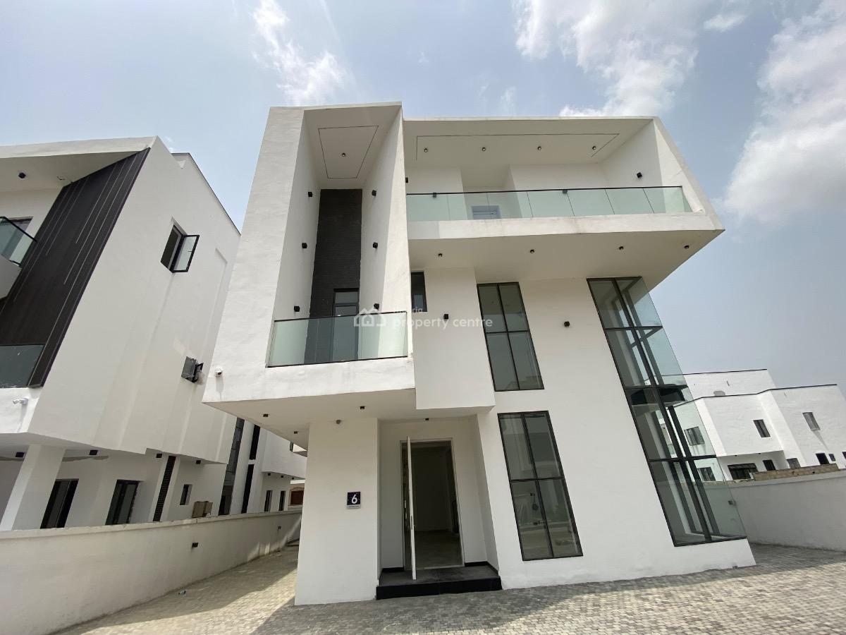 Exclusive 5 Bedroom Self Compound with Pool, Elevator, Hampton Bay Estate, Ikate Elegushi, Lekki, Lagos, Detached Duplex for Sale