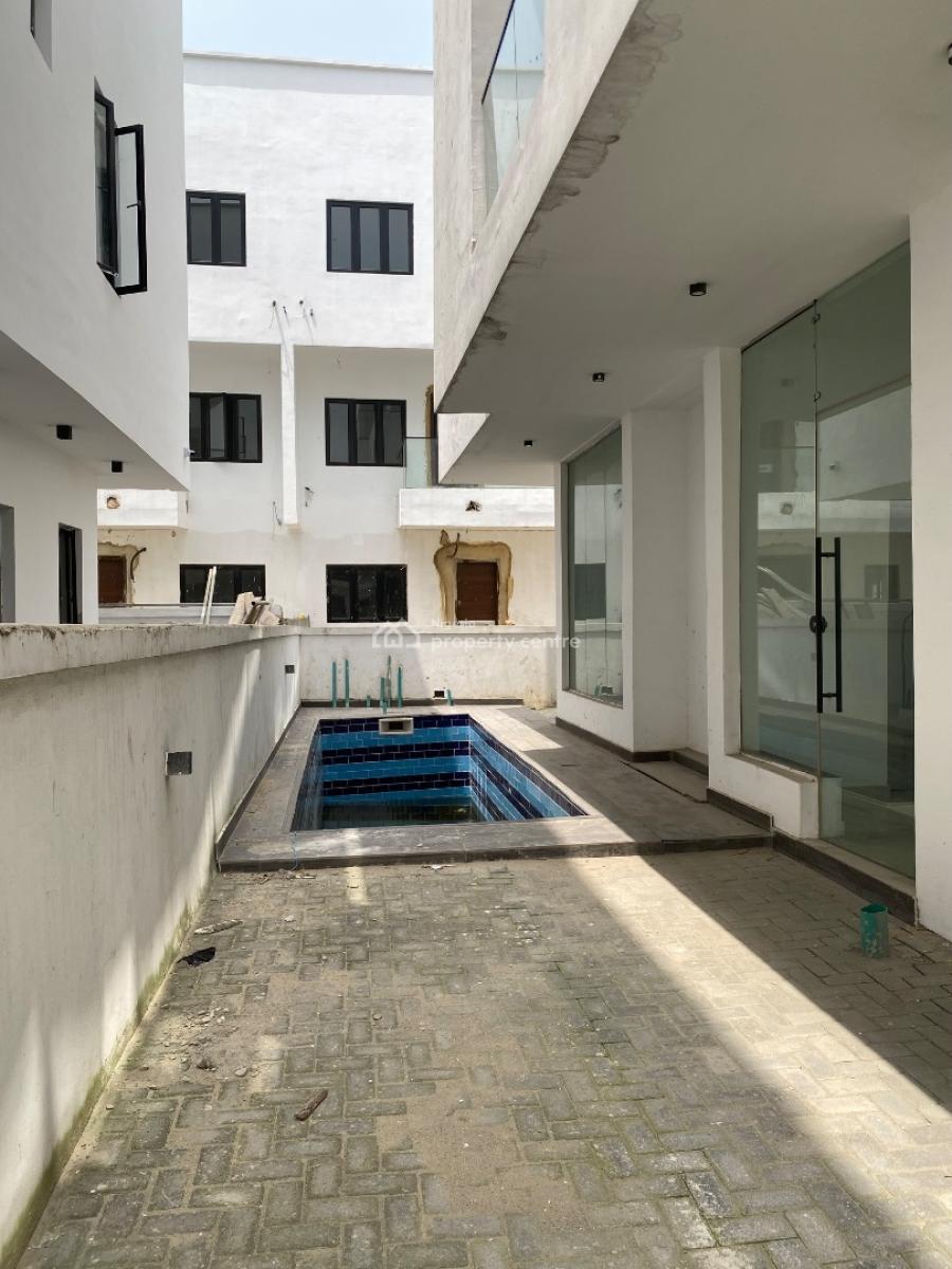 Exclusive 5 Bedroom Self Compound with Pool, Elevator, Hampton Bay Estate, Ikate Elegushi, Lekki, Lagos, Detached Duplex for Sale