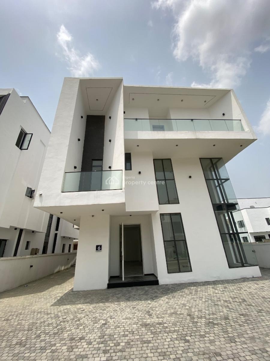 Exclusive 5 Bedroom Self Compound with Pool, Elevator, Hampton Bay Estate, Ikate Elegushi, Lekki, Lagos, Detached Duplex for Sale