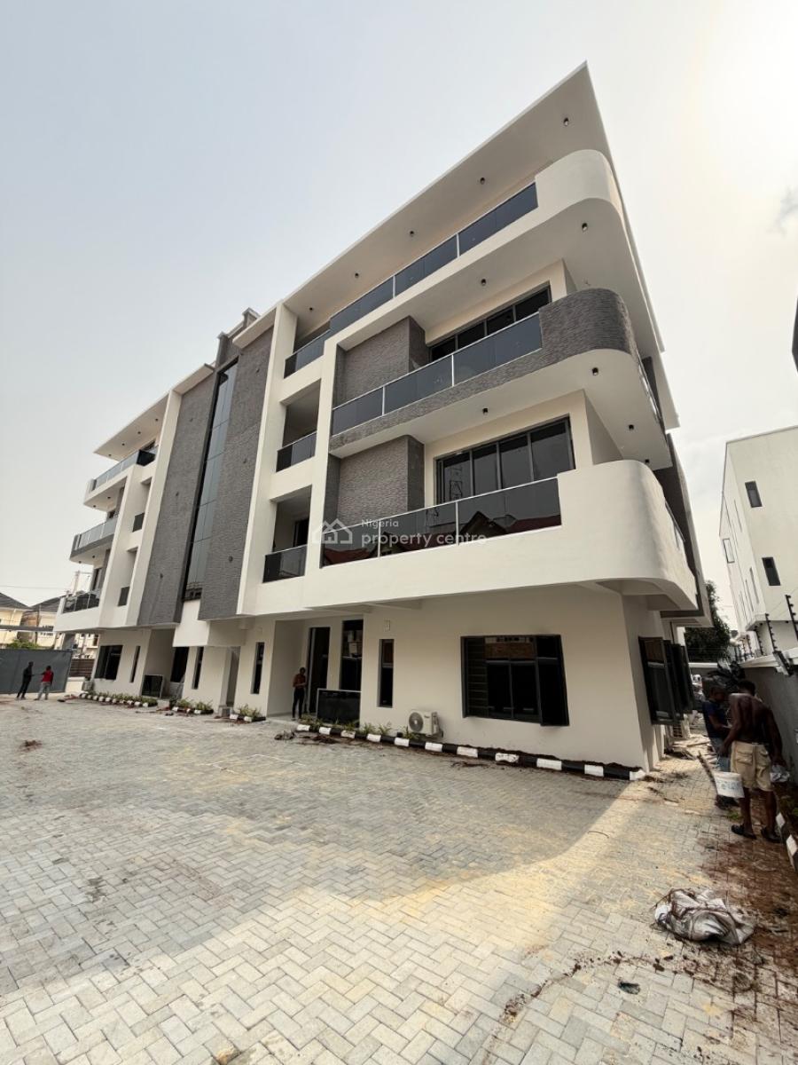 Newly Built 3 Bedroom Flat with Bq, Lekki Phase 1, Lekki, Lagos, Flat / Apartment for Sale