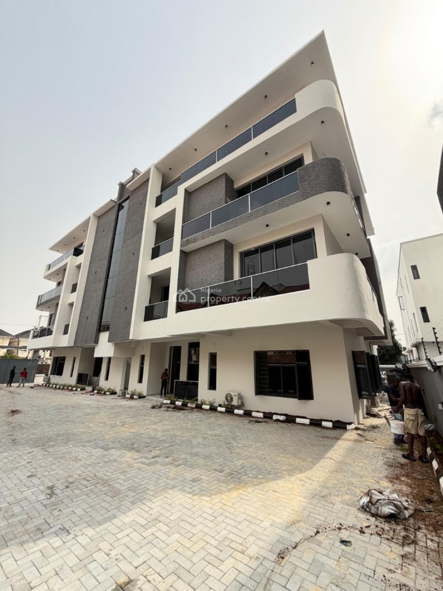 Newly Built 3 Bedroom Flat with Bq, Lekki Phase 1, Lekki, Lagos, Flat / Apartment for Sale