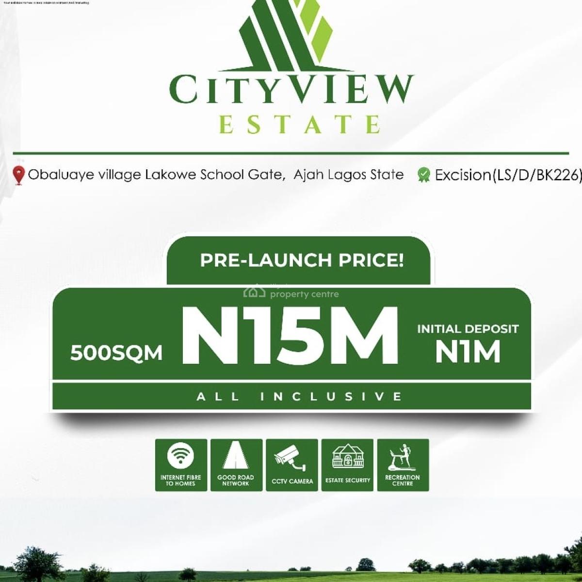 Affordable and Verified Dry Land, Citi View Located Obaluaye Village Lakowe School Gate, Lakowe, Ibeju Lekki, Lagos, Mixed-use Land for Sale