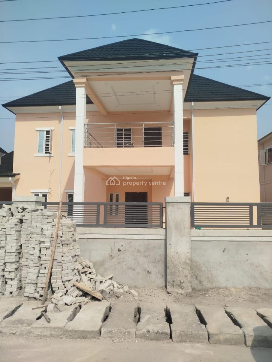 Executive 4 Bedroom Detached Duplex with Bq, Naf Harmony Estate, Eliozu, Port Harcourt, Rivers, Detached Duplex for Rent