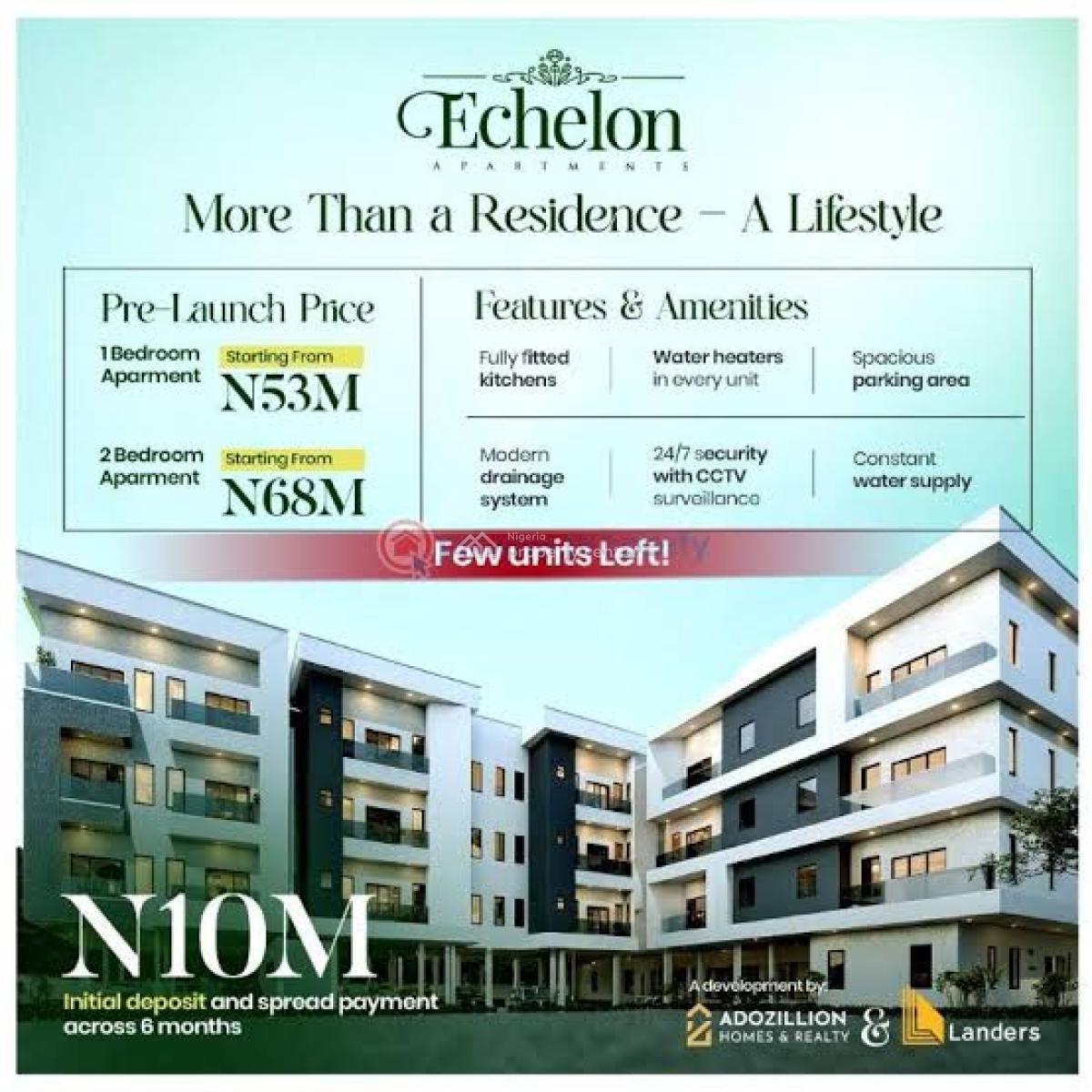Smart Location, Future-proof Investment!*, Echelon Apartment,, Oribanwa, Ibeju Lekki, Lagos, Flat / Apartment for Sale