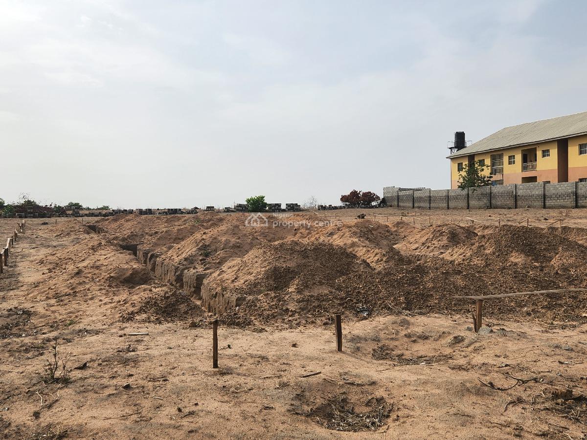 Get a 350sqm Plot for a 4-bedroom Semi-detached Penthouse, Directly Opposite Unions Homes Estate, Barbados Hotel, Behind Market S, Kuje, Abuja, Residential Land for Sale