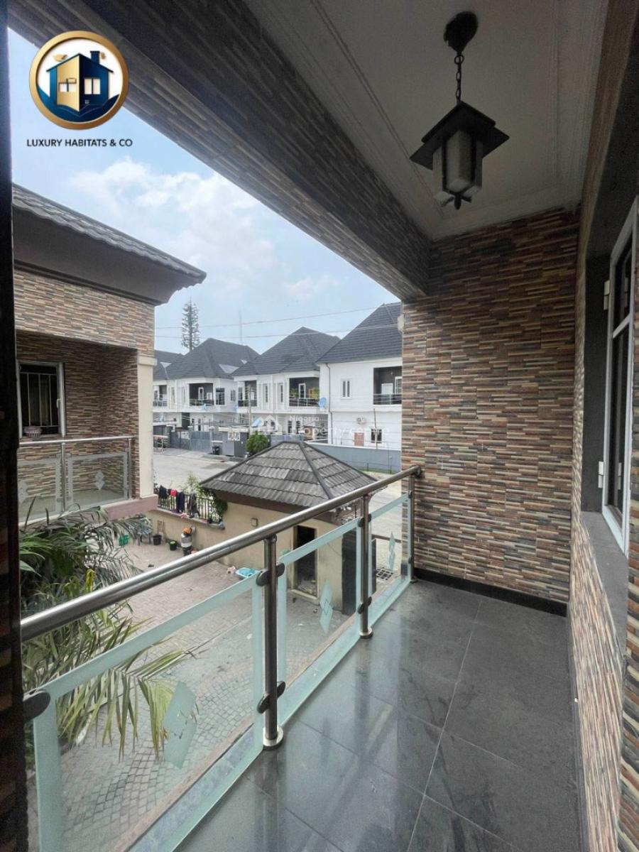 4 Bedroom Fully Detached Duplex, Chevron, Lekki, Lagos, Detached Duplex for Rent