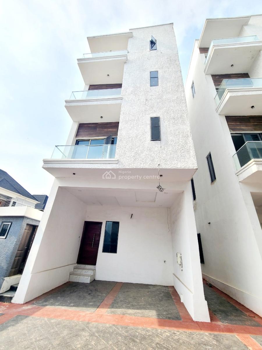 Brand New 5 Bedroom Semi Detached Duplex with Swimming Pool & Gym Hous, Chevy View Estate, Chevron Drive, Lekki, Lagos, Semi-detached Duplex for Sale