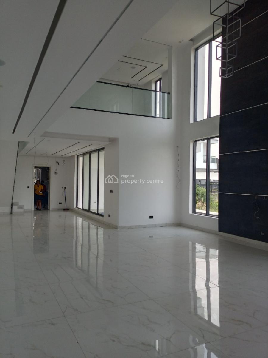 Luxury and Spacious 5 Bedroom Semi-detached Duplex with Bq, Cowry Creek Estate, Ikate, Lekki Phase 1, Lekki, Lagos, Semi-detached Duplex for Sale