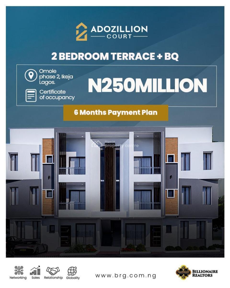 Adozillion Court---where Luxury Meets Everyday Comfort., Adozillion Court,, Omole Phase 2, Ikeja, Lagos, Flat / Apartment for Sale