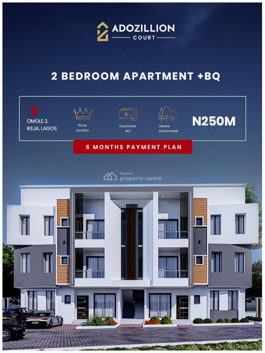 Adozillion Court---where Luxury Meets Everyday Comfort., Adozillion Court,, Omole Phase 2, Ikeja, Lagos, Flat / Apartment for Sale