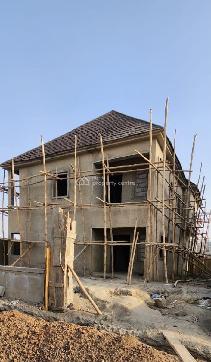 a Standard 4 Bedroom Detached Duplex at 85% Completion Stage, Lugbe District, Abuja, Detached Duplex for Sale