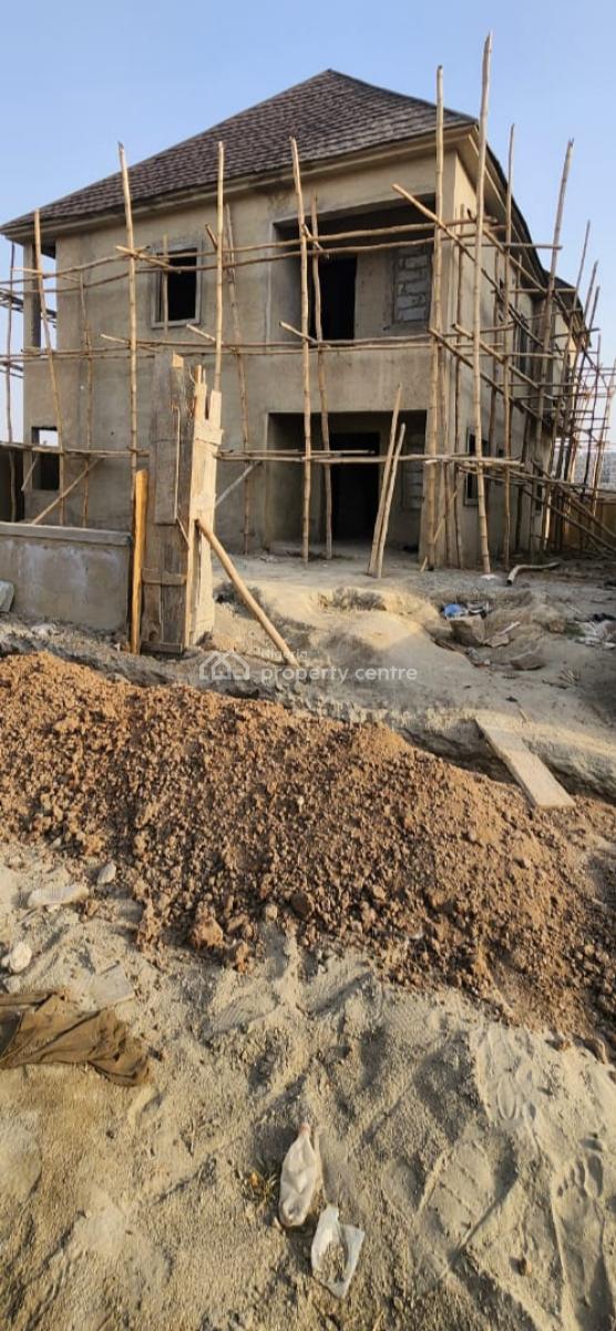 a Standard 4 Bedroom Detached Duplex at 85% Completion Stage, Lugbe District, Abuja, Detached Duplex for Sale