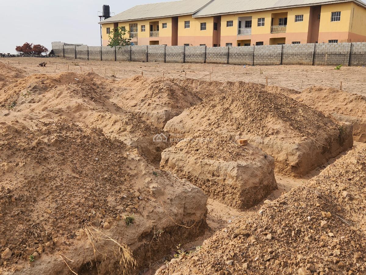 Get a 500sqm Plot for a 4/5-bedroom Duplex with Attached Bq, Directly Opposite Unions Homes Estate, Barbados Hotel, Kuje, Abuja, Residential Land for Sale