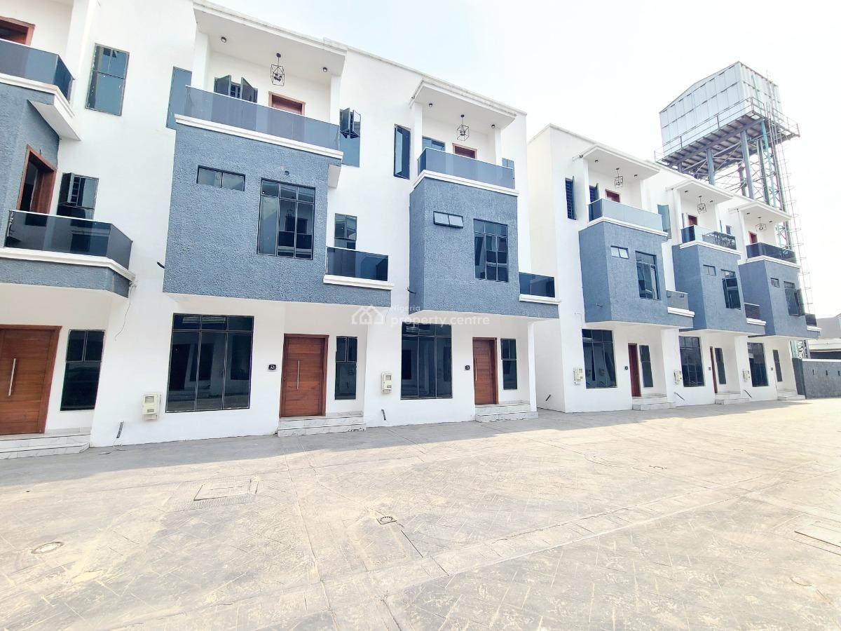 Brand New 4 Bedroom Terraced Duplex, Chevy View Estate, Chevron Drive, Lekki, Lagos, Terraced Duplex for Sale