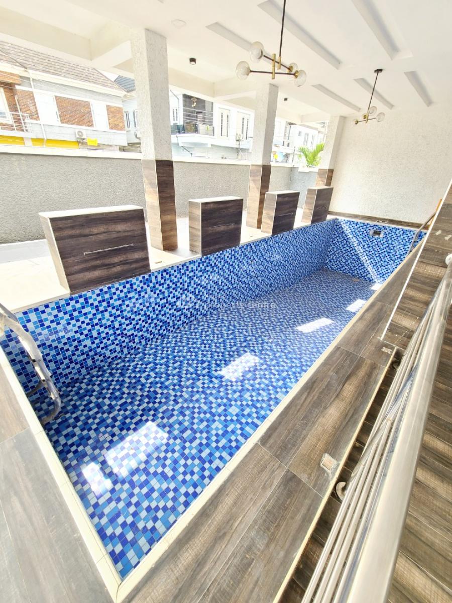 Brand New 4 Bedroom Terraced Duplex, Chevy View Estate, Chevron Drive, Lekki, Lagos, Terraced Duplex for Sale