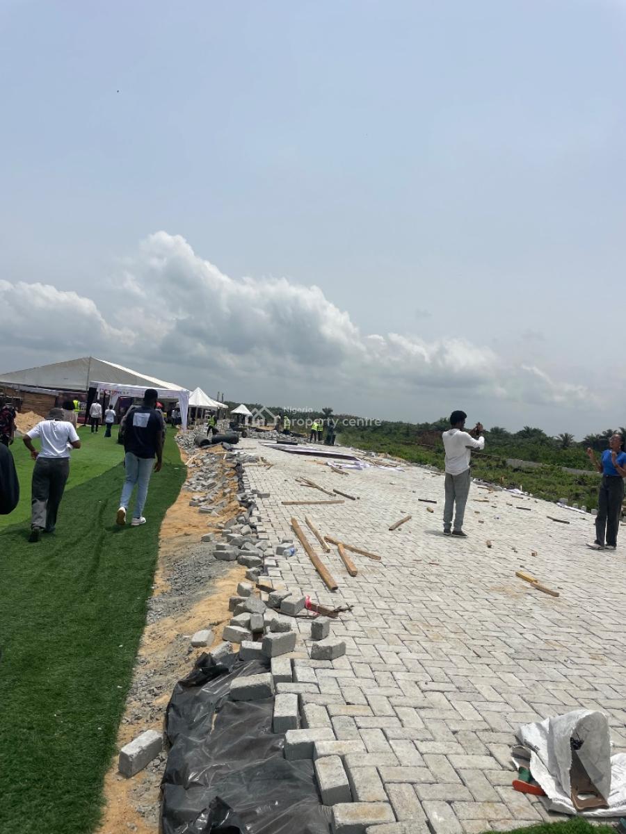 Developed Dry Land for Commercial Purposes with C of O, Downtown Commercial Located Directly Facing Lagos-calabar Expressway, Ibeju Lekki, Lagos, Commercial Land for Sale
