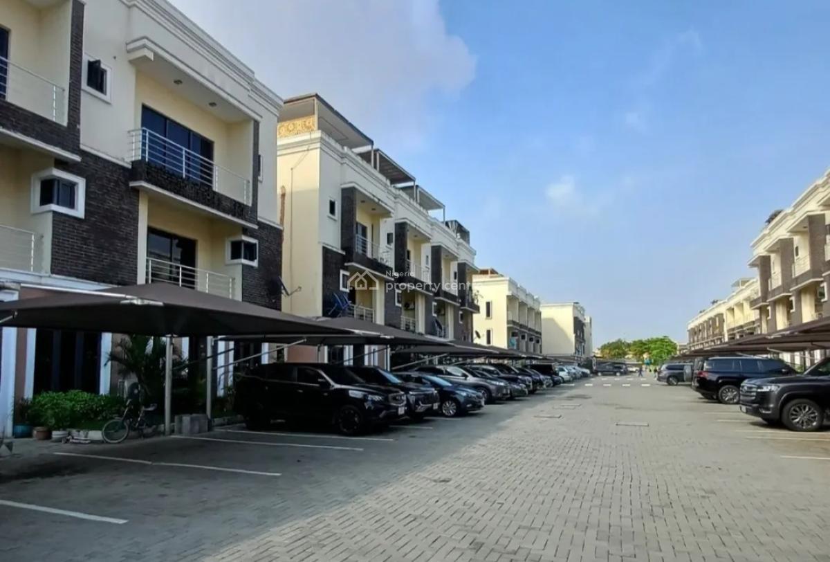 Serviced with 24/7 Power Supply 4 Bedroom En-suite Townhouse with an E, Ikoyi, Lagos, Terraced Duplex for Rent
