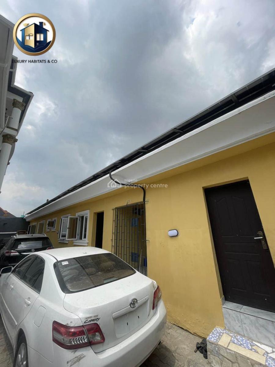 Self-contain Comes with Solar & Automated Gate, Chevron, Lekki, Lagos, Self Contain (single Rooms) for Rent