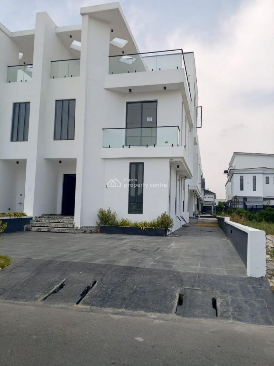 New Luxury 5-bedroom Semi-detached Duplex with Swimming Pool & Bq, Cowrie Creek Estate, Ikate, Lekki, Lagos, Semi-detached Duplex for Sale