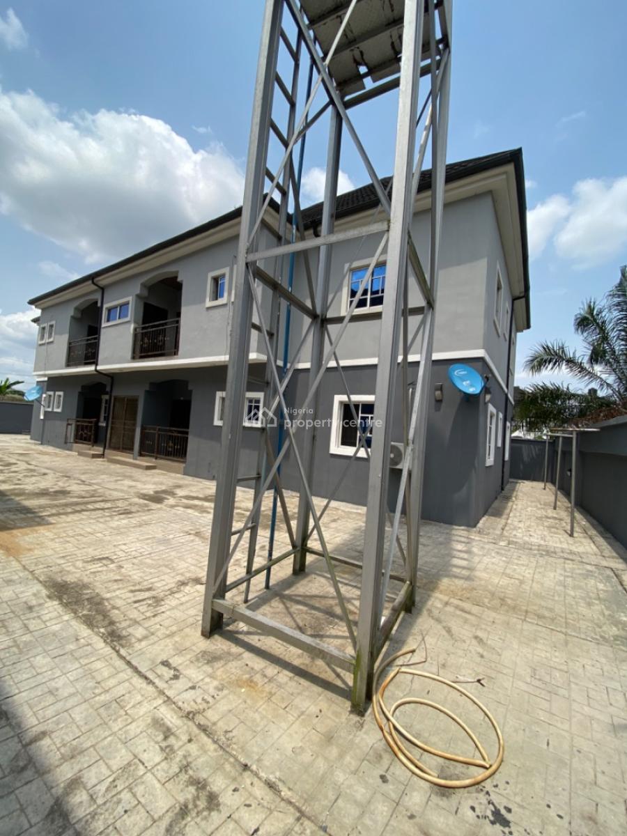 Sharp 2 Bedroom Apartment with 3 Toilets and Constant Electricity (fed, Eliozu, Port Harcourt, Rivers, Flat / Apartment for Rent