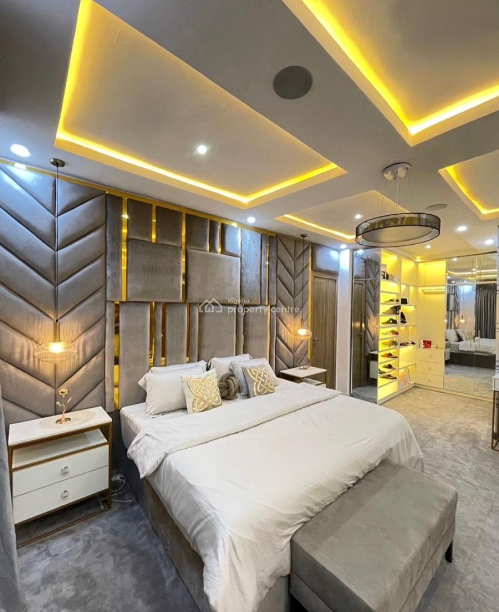 Fully Furnished 4 Bedroom Semi Duplex, Chevron,lekki, Lekki Expressway, Lekki, Lagos, Semi-detached Duplex for Rent