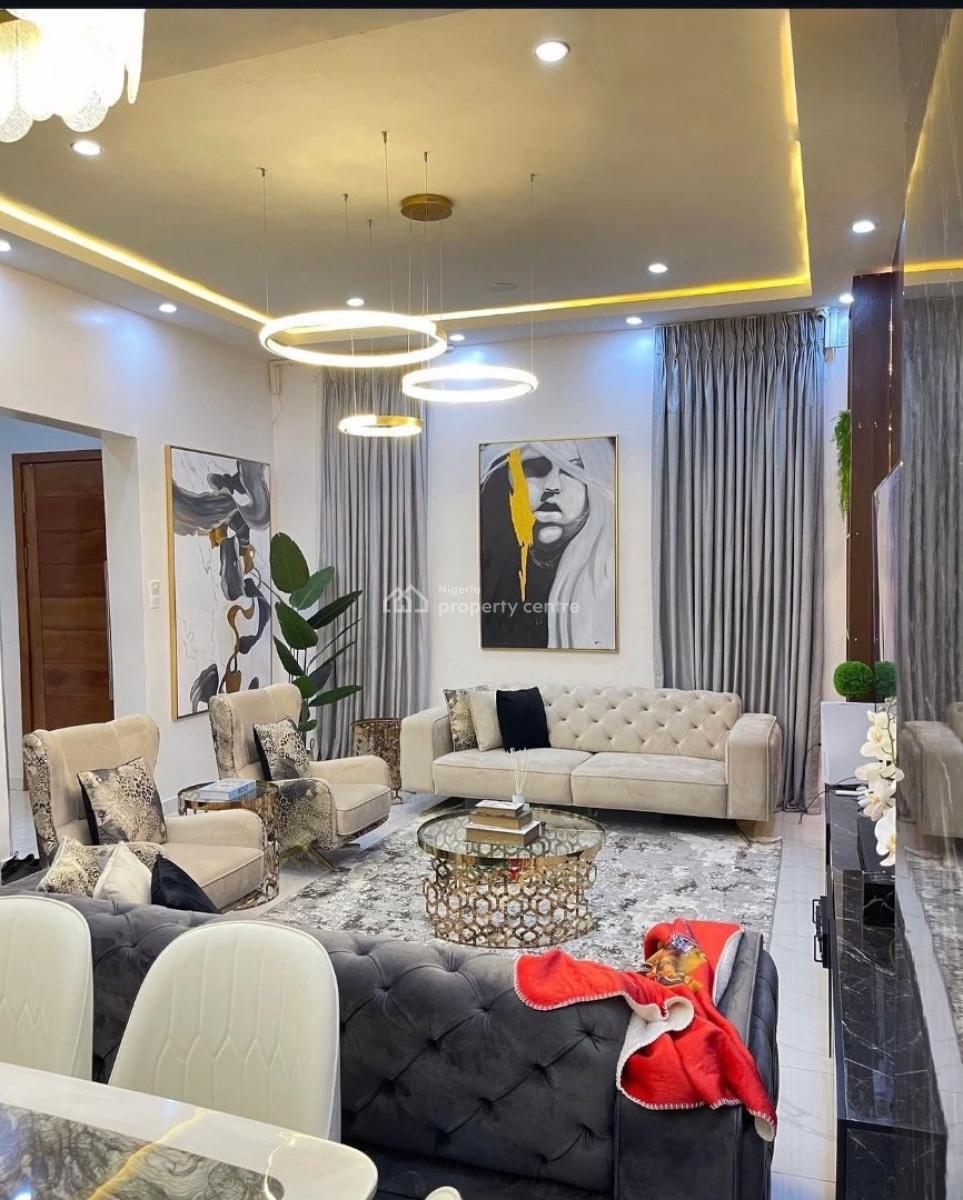 Fully Furnished 4 Bedroom Semi Duplex, Chevron,lekki, Lekki Expressway, Lekki, Lagos, Semi-detached Duplex for Rent