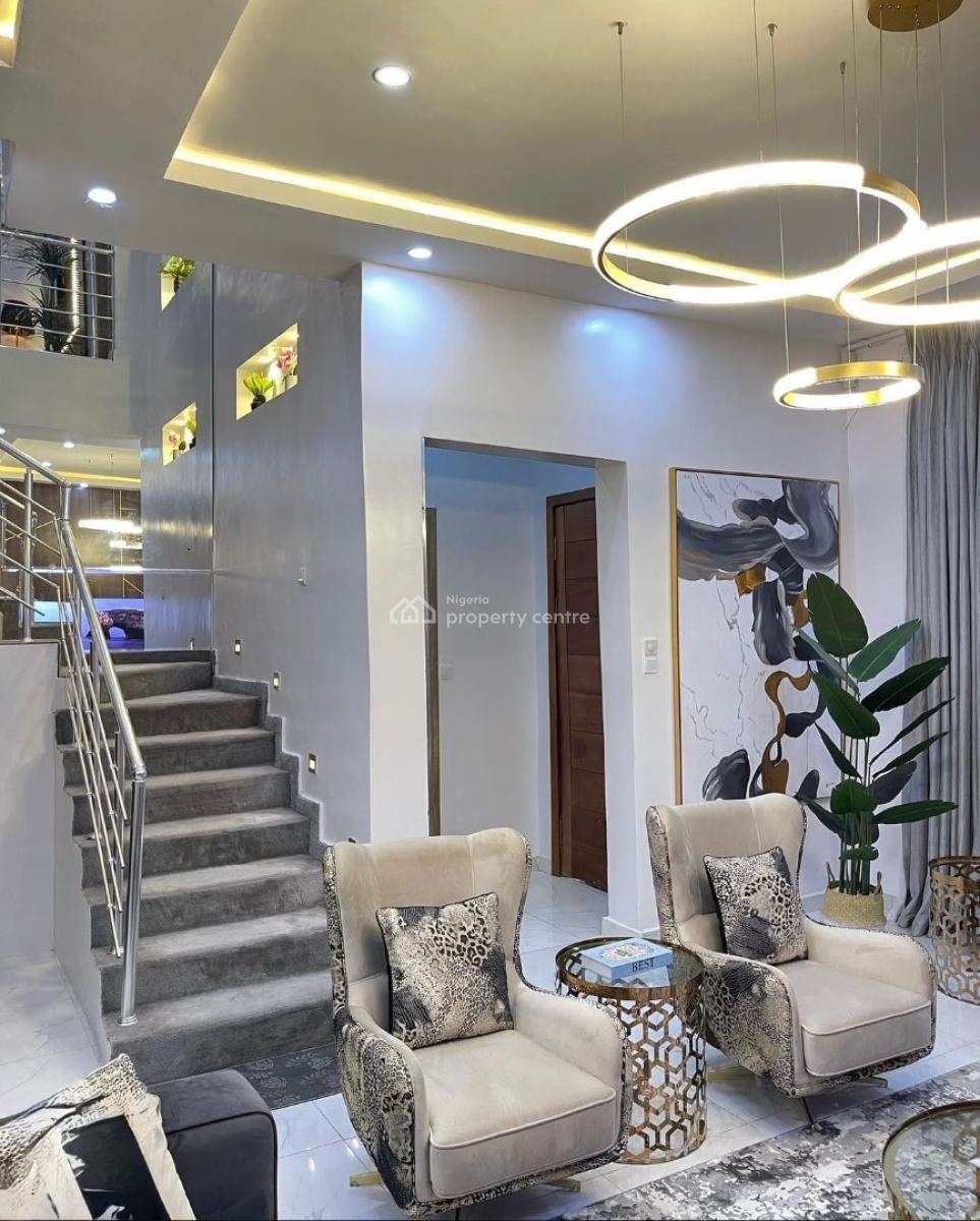 Fully Furnished 4 Bedroom Semi Duplex, Chevron,lekki, Lekki Expressway, Lekki, Lagos, Semi-detached Duplex for Rent