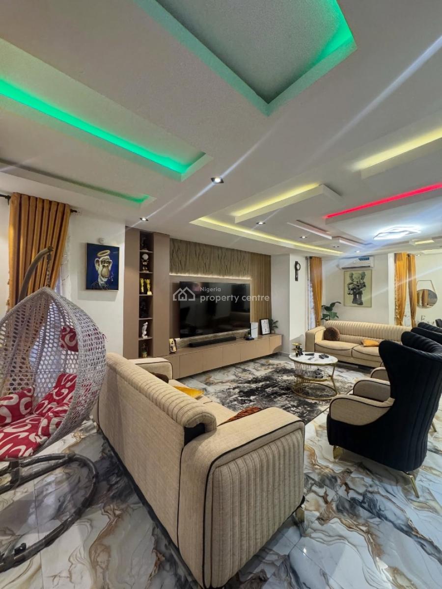 4 Bedroom Bungalow with Gatehouse & Rooftop Lounge, Abuloma, Port Harcourt, Rivers, Detached Bungalow for Sale