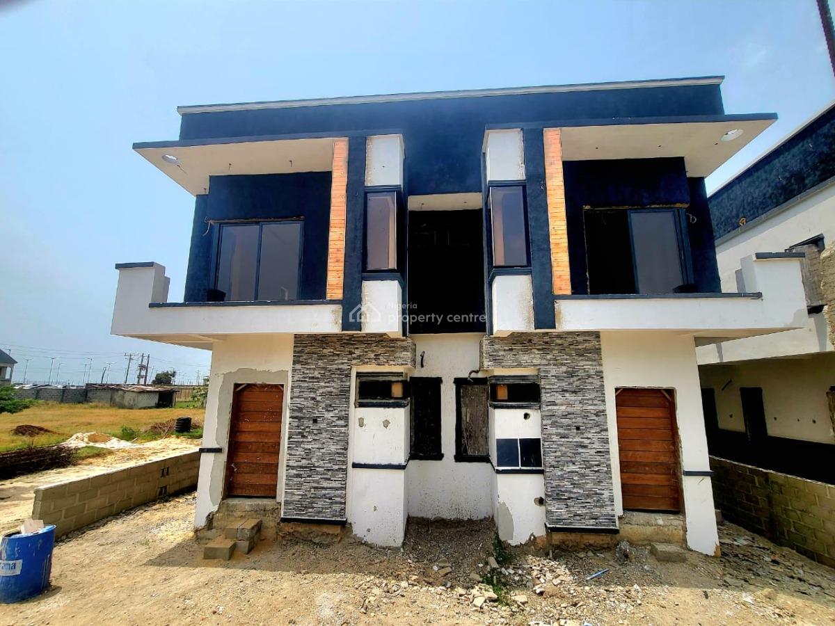 Contemporary 3 Bedroom Semi-detached Duplex, Living Spring Estate, Off Orchid Road 2nd Lekki Tollgate, Lekki, Lagos, Semi-detached Duplex for Sale