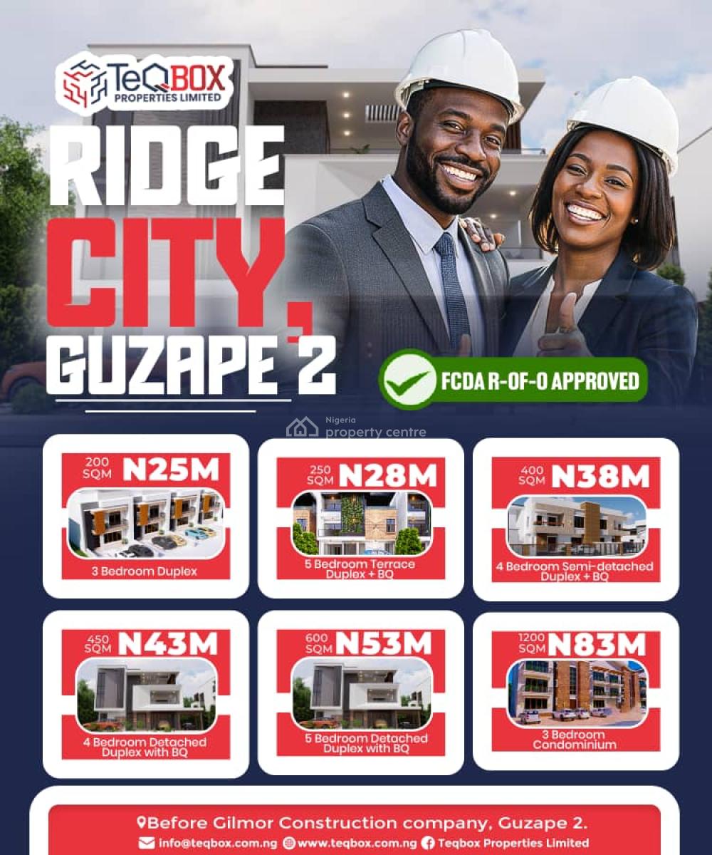 Residential Plot of Land, Guzape District, Abuja, Residential Land for Sale